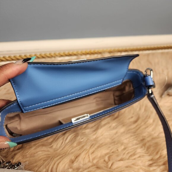 NWT MICHAEL KORS Small Bryant Convertible Pouchette Crossbody Bag - Picture 11 of 14